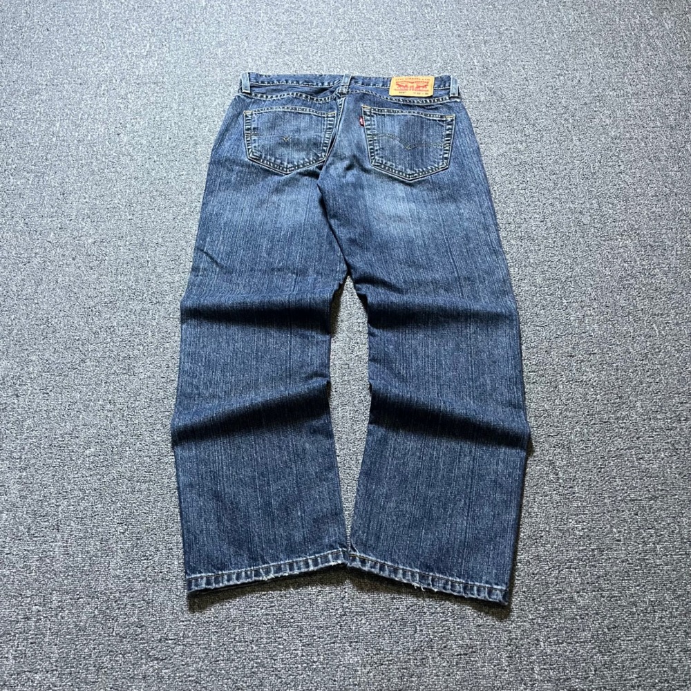 Levi's 559 Relaxed Straight Leg Jeans 32x30 Blue Faded Denim Streetwear Skater